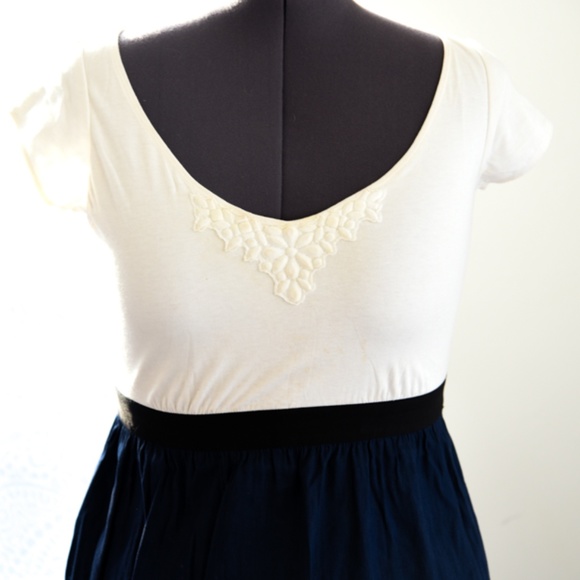 Rebecca Taylor White and Denim Day Dress - Picture 2 of 6